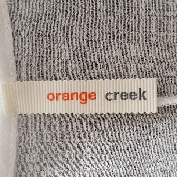 Orange Creek White Boho Lace High Low Tank Top Size L - Picture 8 of 10